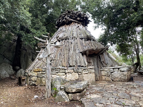 サルデーニャの羊飼いの避難小屋