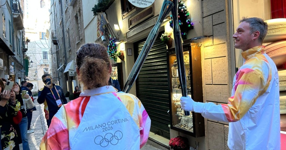 ミラノオリンピック聖火